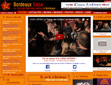 Tablet Screenshot of bordeauxsalsa.com